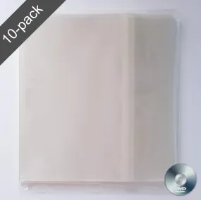 10 DVD Resealable Japanese Sleeves