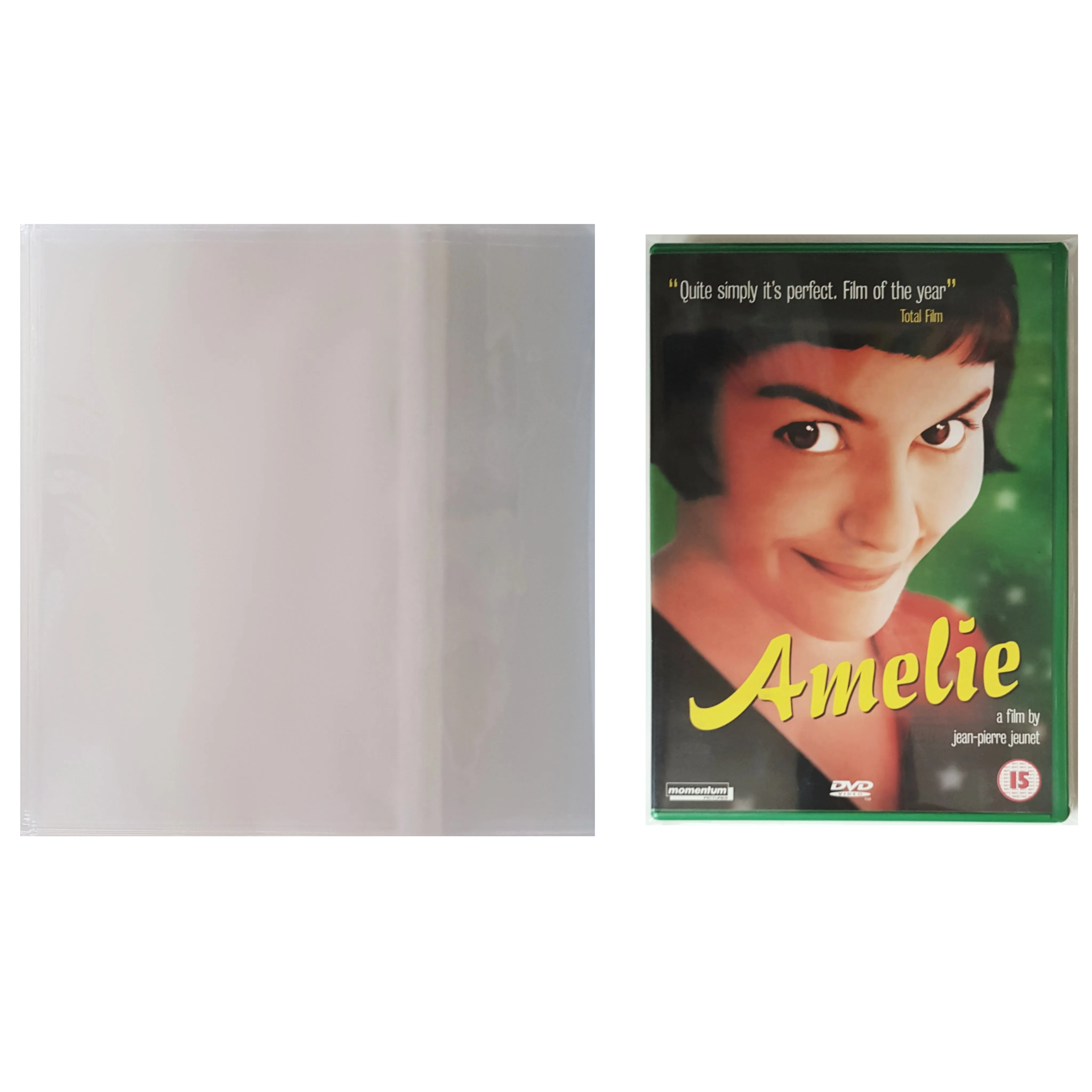 10 DVD Resealable Japanese Sleeves