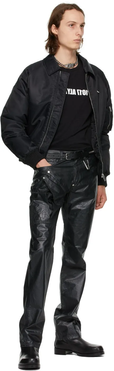 1017 ALYX 9SM Black Moonlit Cargo Jeans