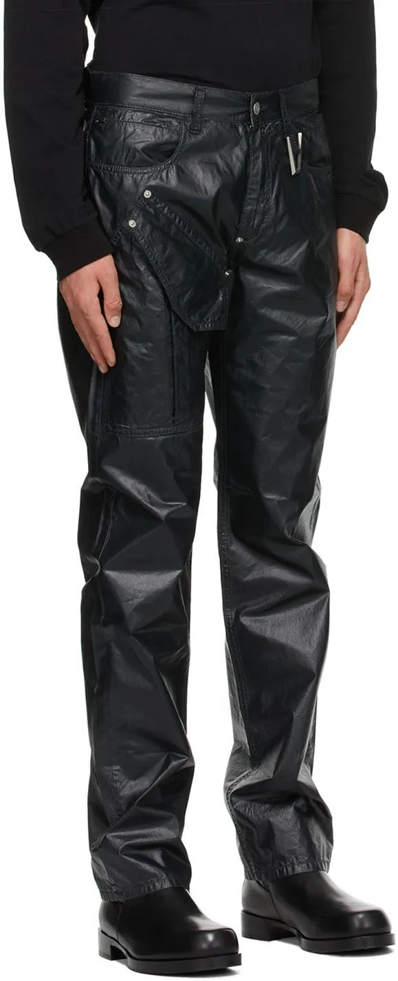 1017 ALYX 9SM Black Moonlit Cargo Jeans