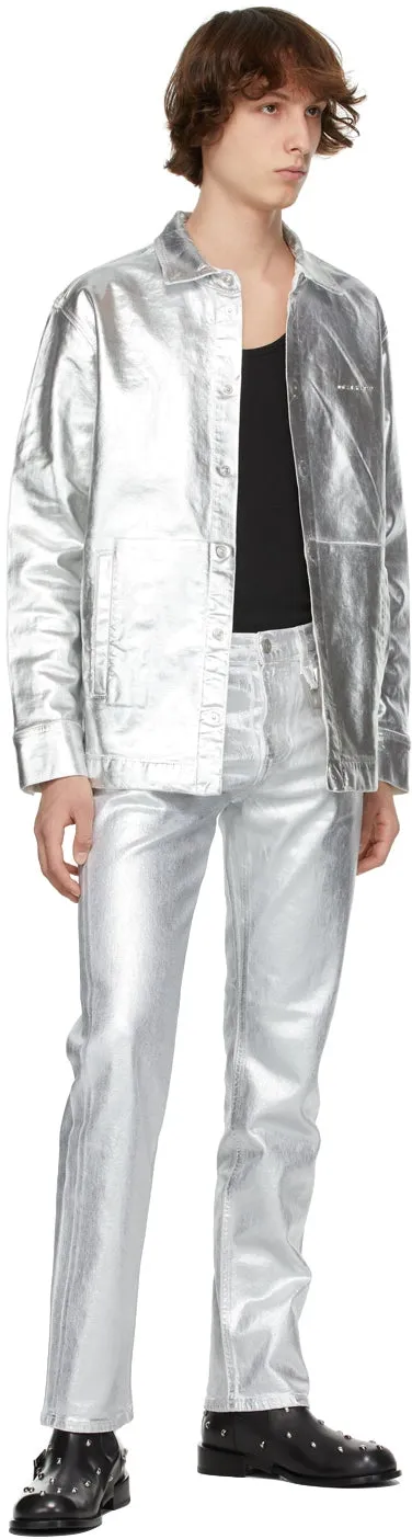 1017 ALYX 9SM Silver Foil Jeans