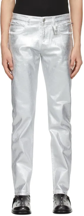 1017 ALYX 9SM Silver Foil Jeans