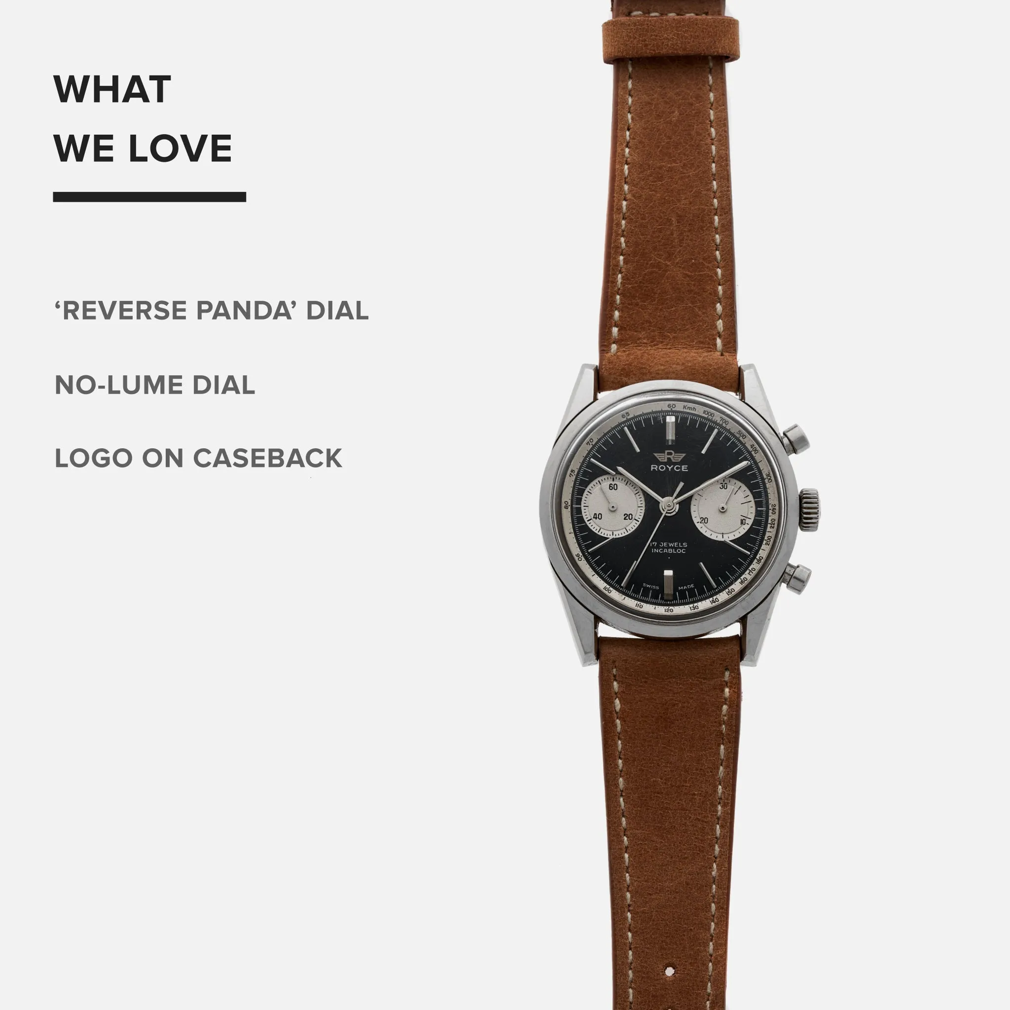 1960s Royce Chronograph Reference 13-19