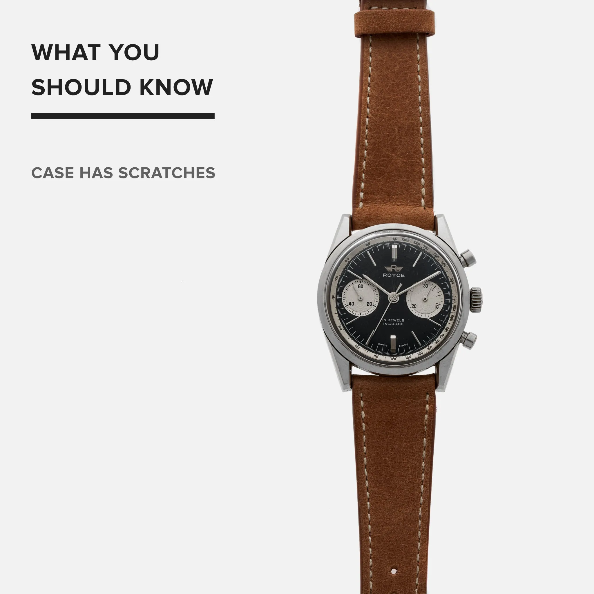 1960s Royce Chronograph Reference 13-19