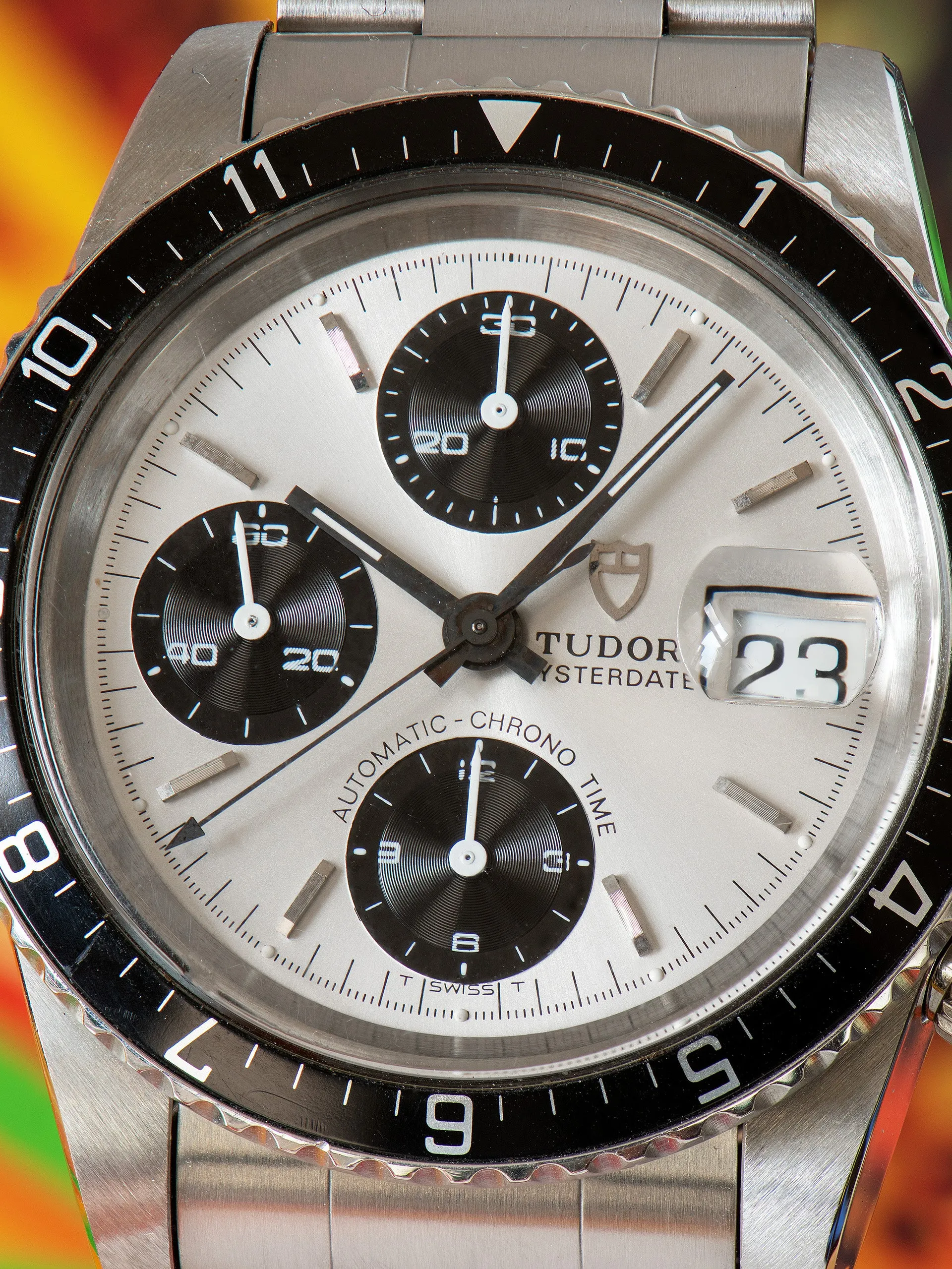 1995 Tudor Big Block Chronograph (Ref. 79170) Silver Dial