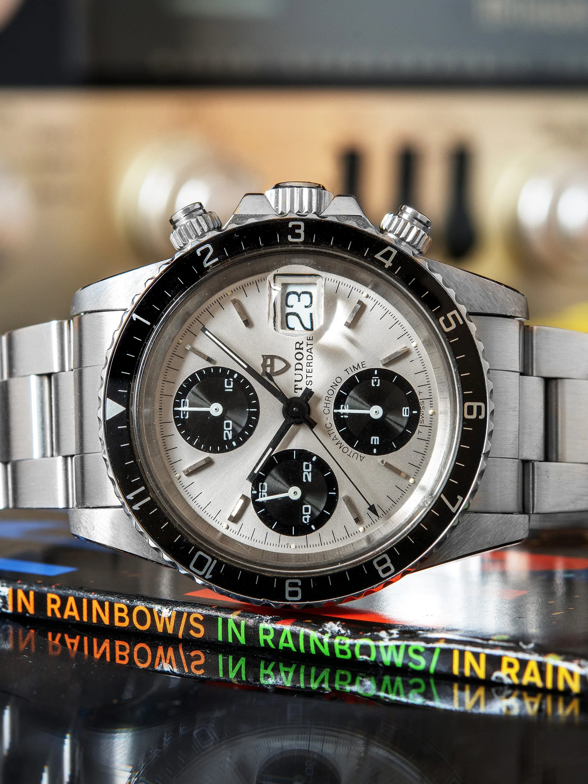 1995 Tudor Big Block Chronograph (Ref. 79170) Silver Dial