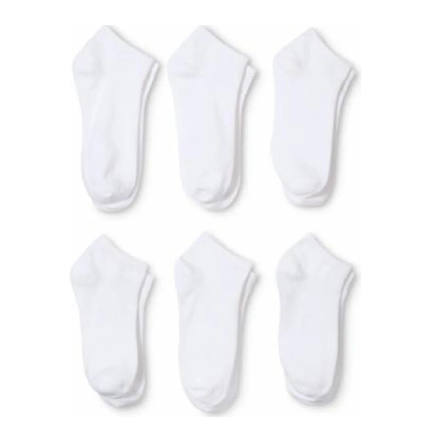6 Pair Cotton Ankle Socks Breathable Soft and Durable