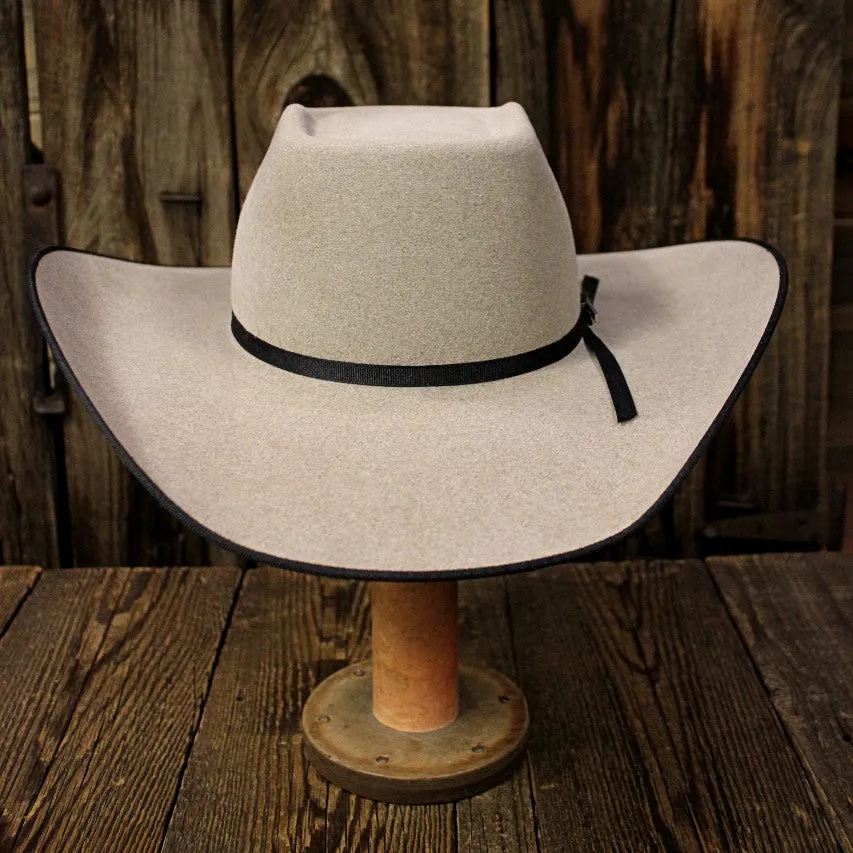 6X Brick Crease Fur Felt Hat