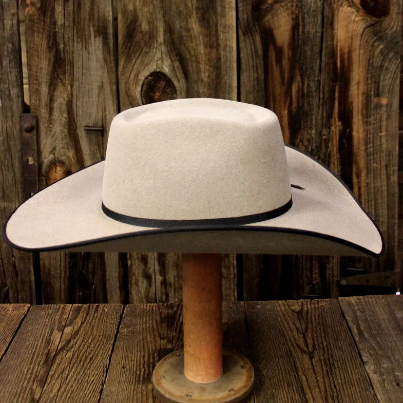 6X Brick Crease Fur Felt Hat
