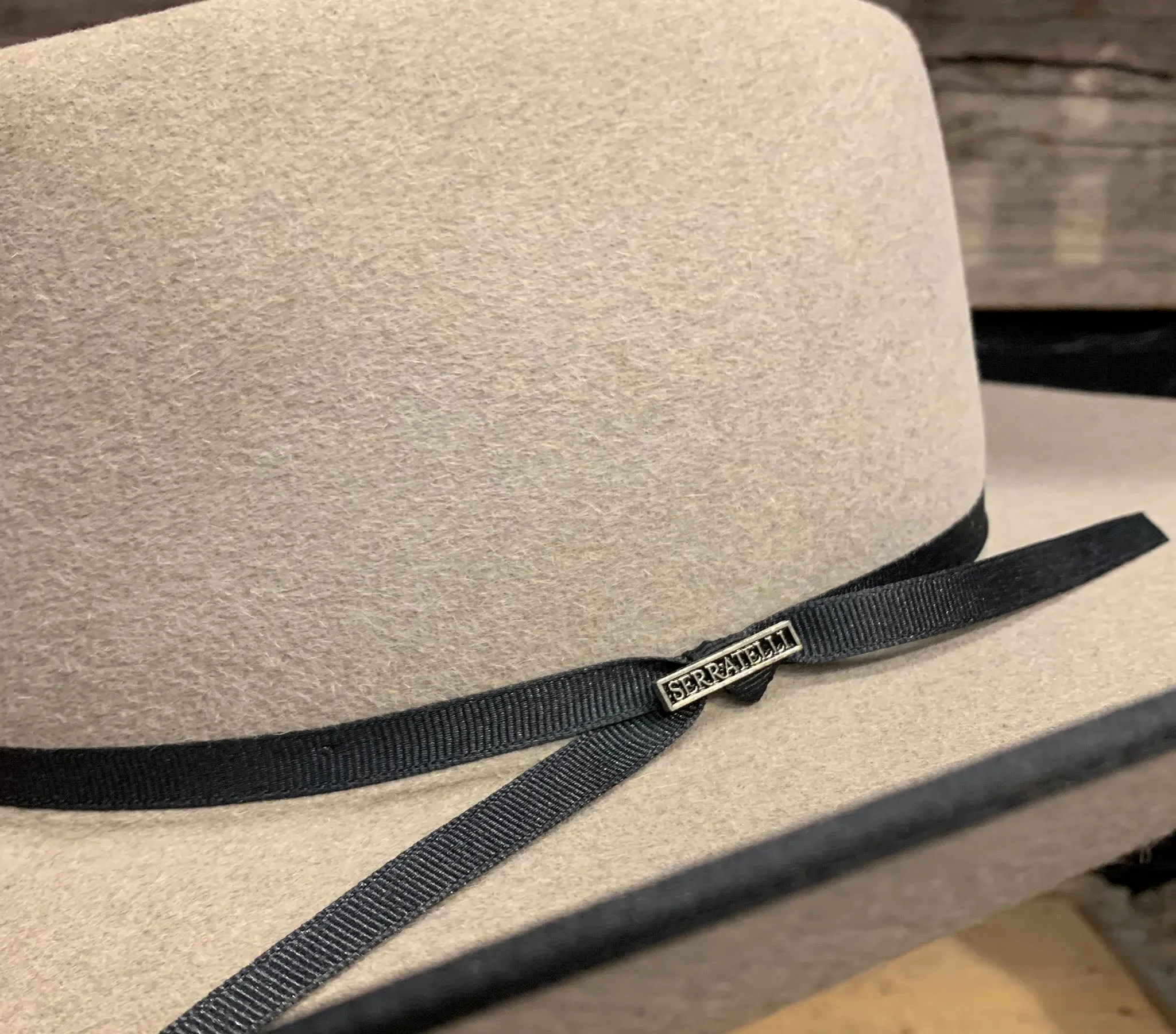 6X Brick Crease Fur Felt Hat