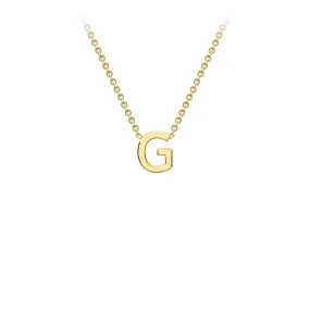 9K Gold 'G' Initial Necklace - 1.19.0156