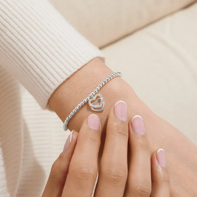A Little Merry Christmas Fabulous Friend Bracelet Silver-plated