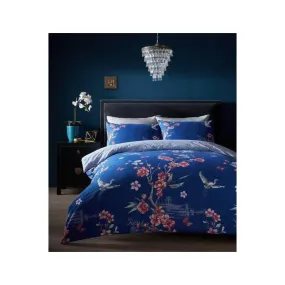 Akari Duvet Cover Bedding Set - Navy