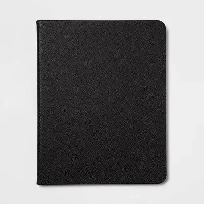 Apple iPad Air 10.9 inch and iPad Pro 11 inch Case - heyday Black Saffiano