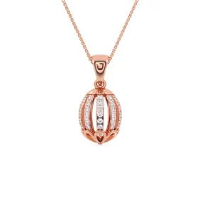 Artistic Ball Diamond Daily Wear Pendant