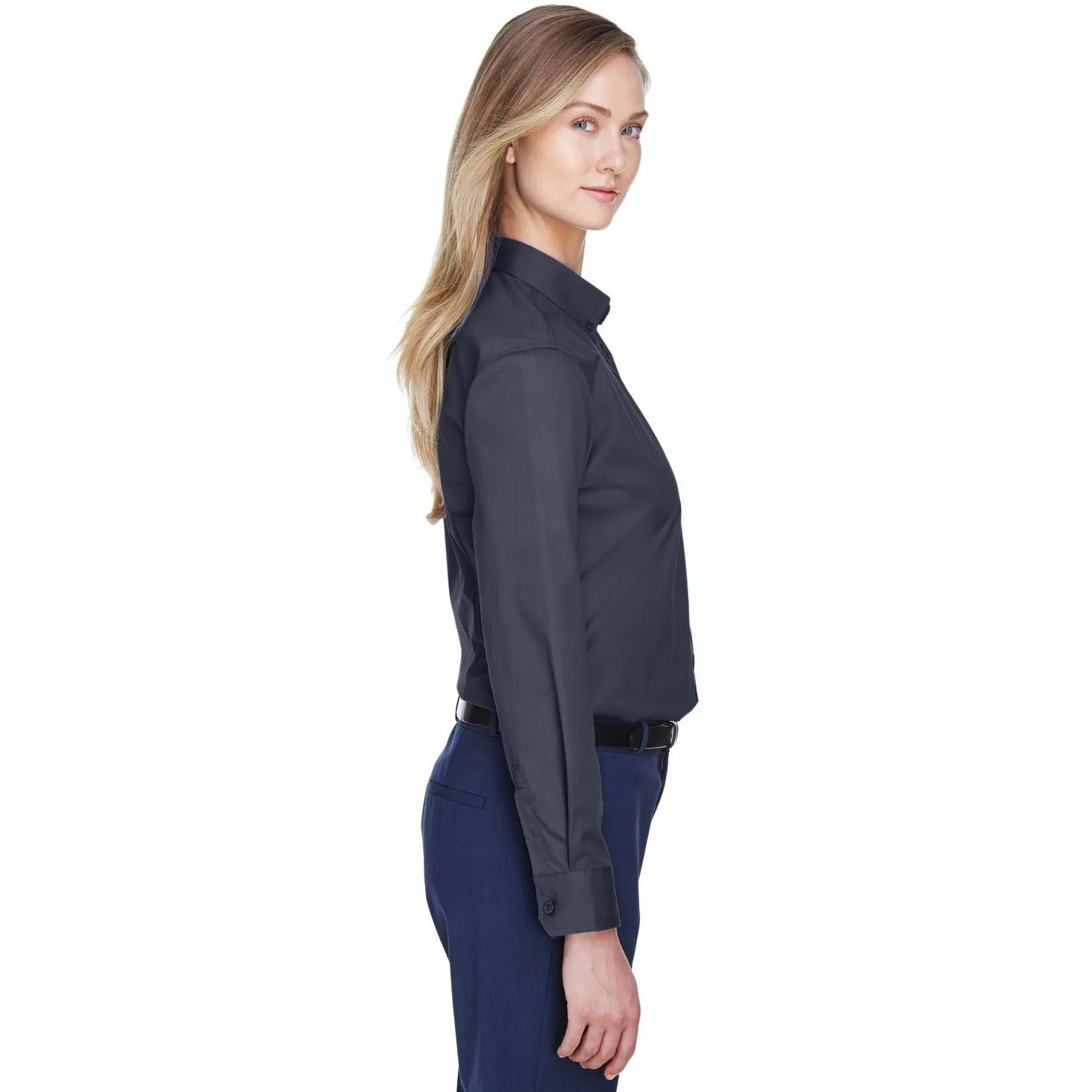 Ash City - Core 365 Ladies' Operate Long-Sleeve Twill Shirt