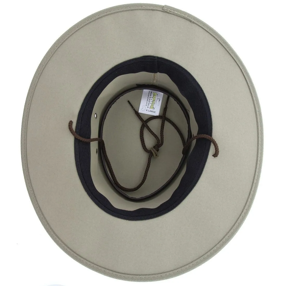 Barmah 1054 KH Khaki Drover Allover Canvas Hat