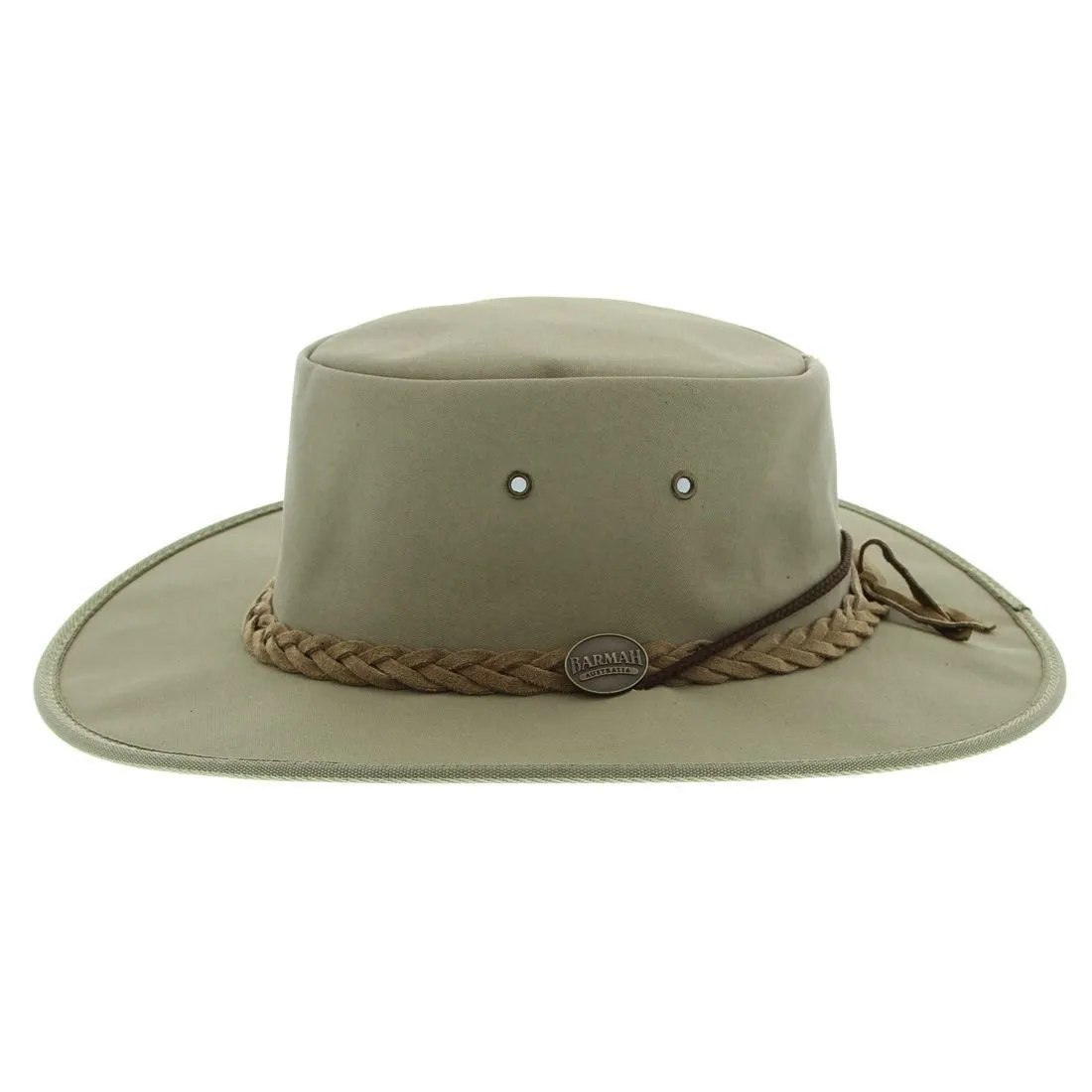 Barmah 1054 KH Khaki Drover Allover Canvas Hat