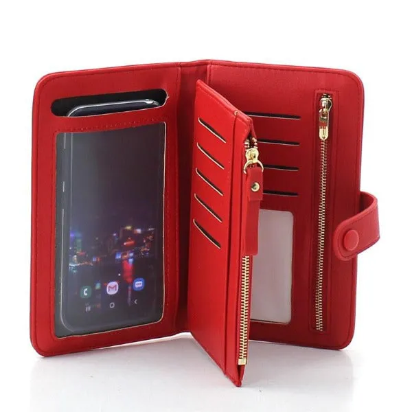 Bi-Fold Cell Phone Wallet