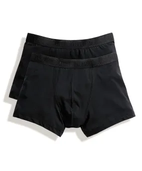 Black - Classic shorty 2-pack