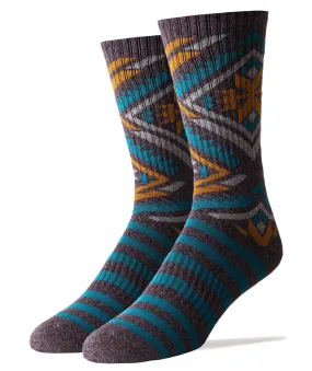 Blue Peak Athletic Men's Crew Sock