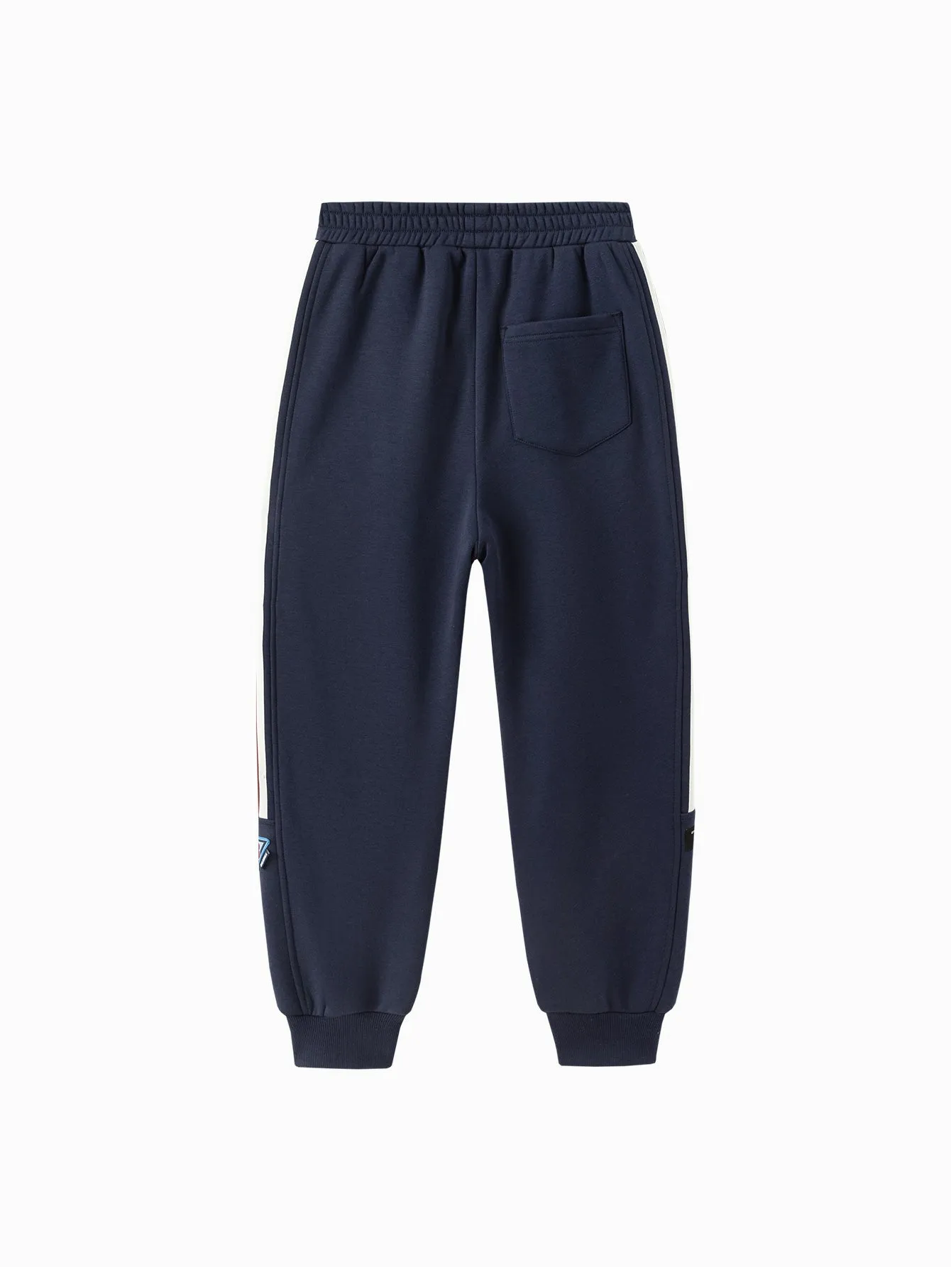 Boy Kid Contrast Webbing Trousers