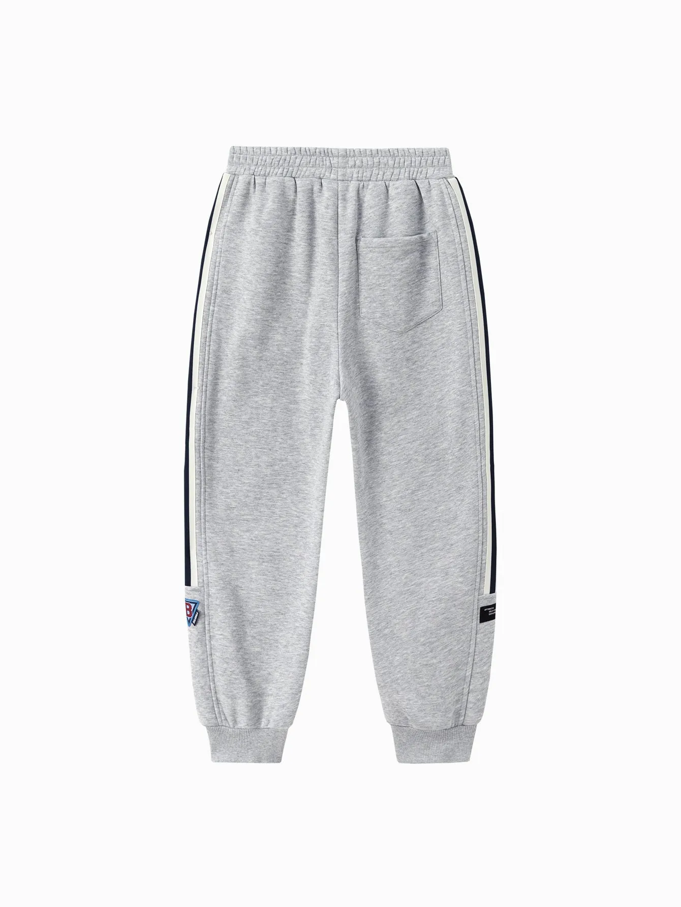 Boy Kid Contrast Webbing Trousers