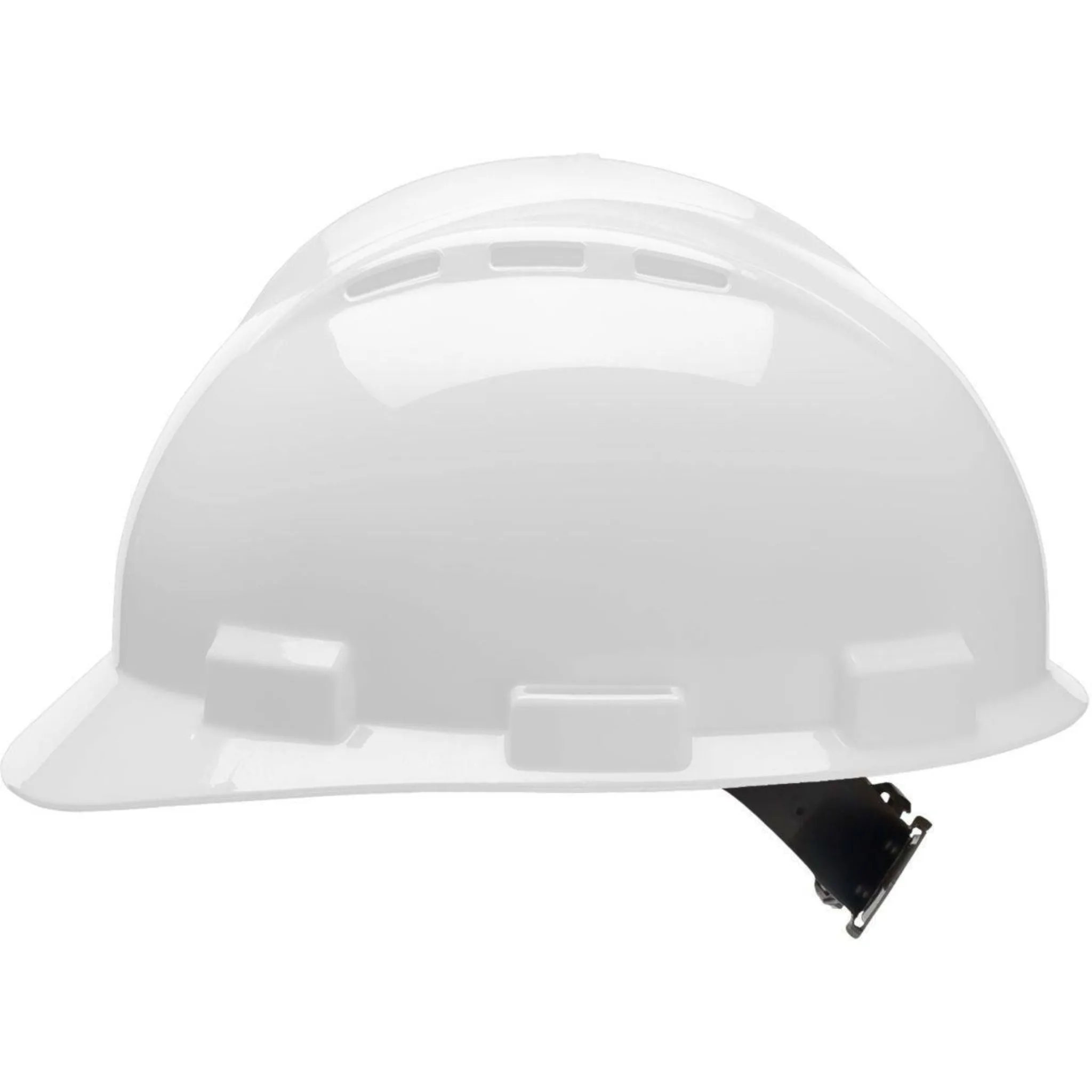 Bullard 62WHP 4pt Pinlock Cotton Brow Pad, Standard Series Vented Cap Style, White, 1 Each