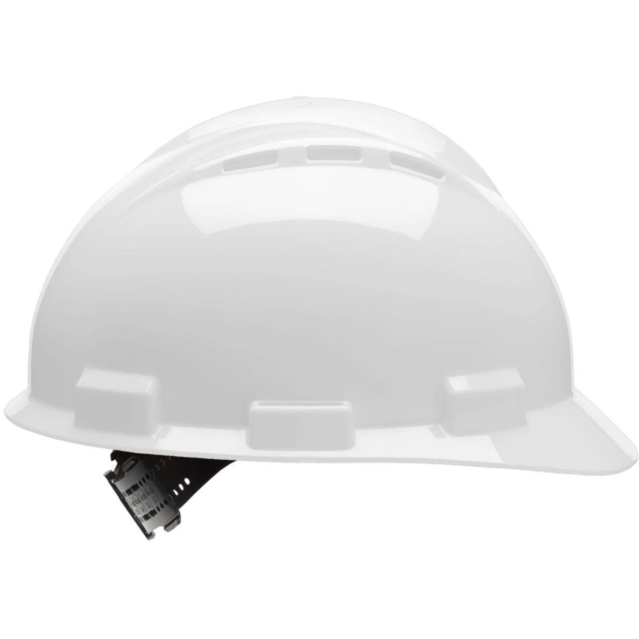 Bullard 62WHP 4pt Pinlock Cotton Brow Pad, Standard Series Vented Cap Style, White, 1 Each