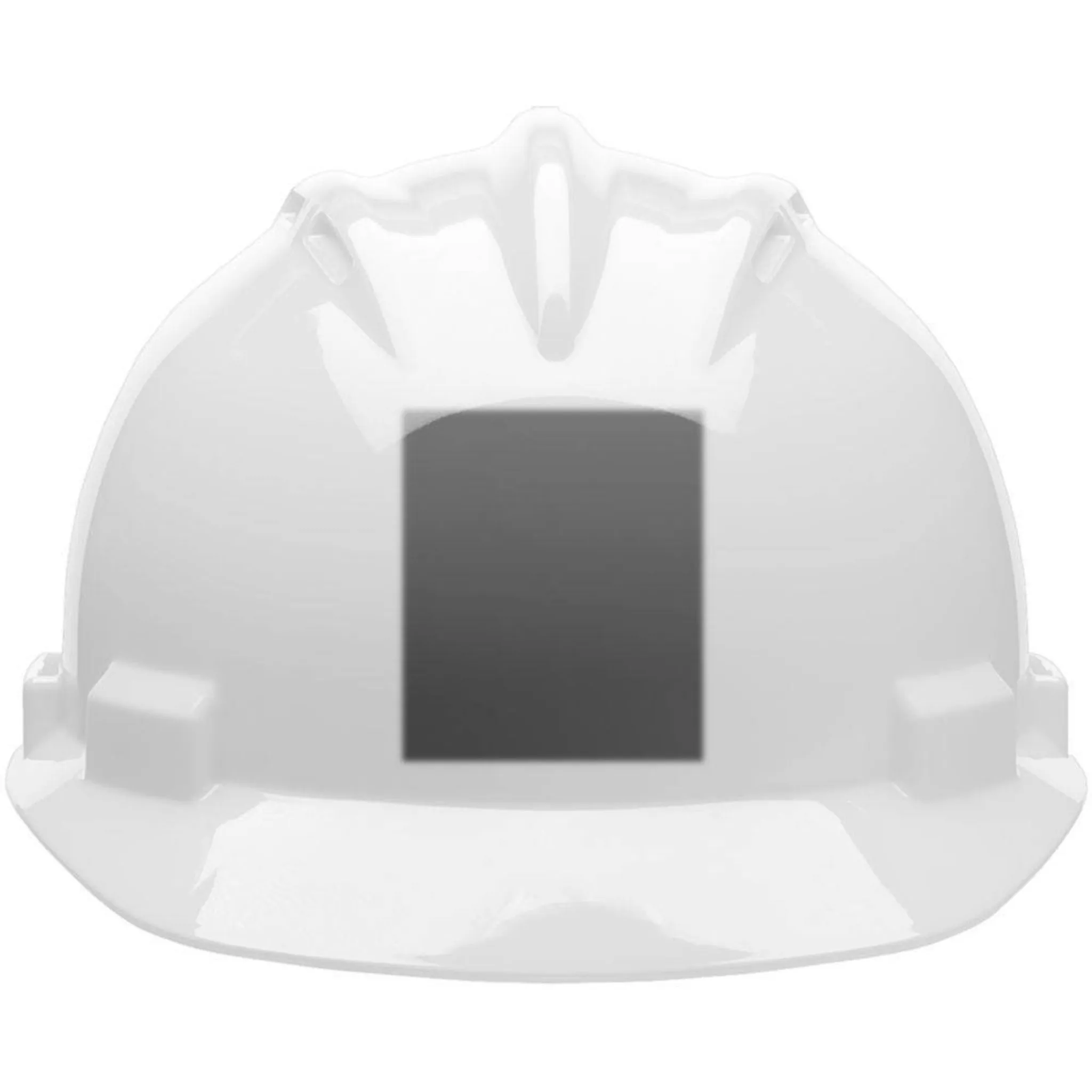 Bullard 62WHP 4pt Pinlock Cotton Brow Pad, Standard Series Vented Cap Style, White, 1 Each