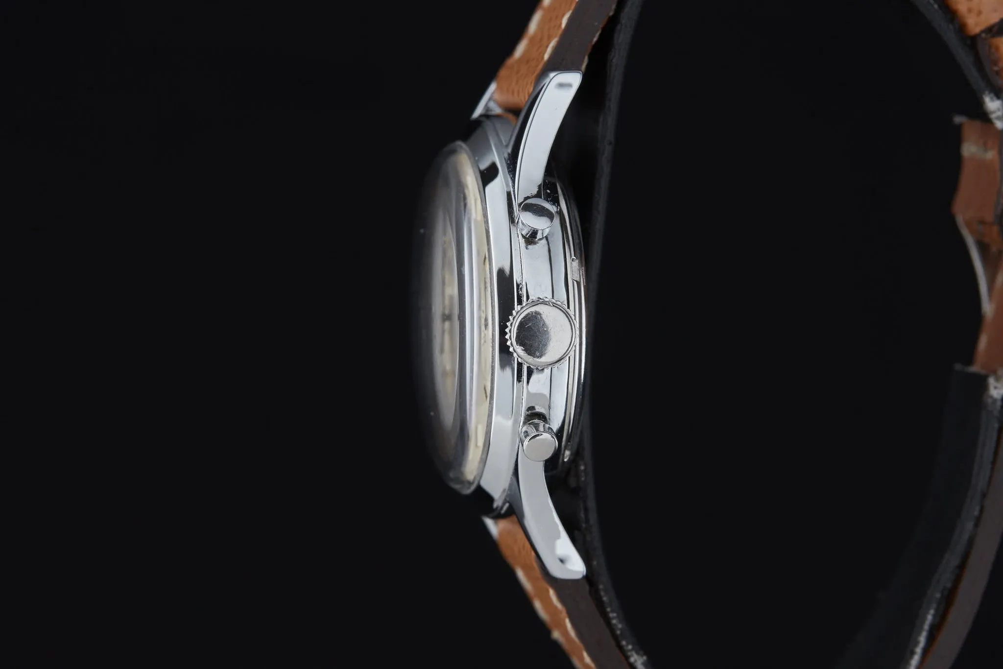 Bulova Two Register Steel Chronograph
