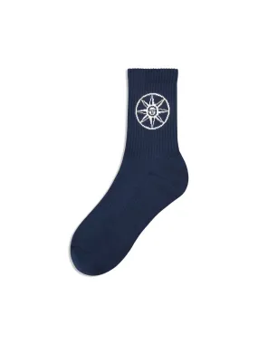 Bussola Socks- Maritime Blue