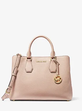 Camille Large Leather Satchel