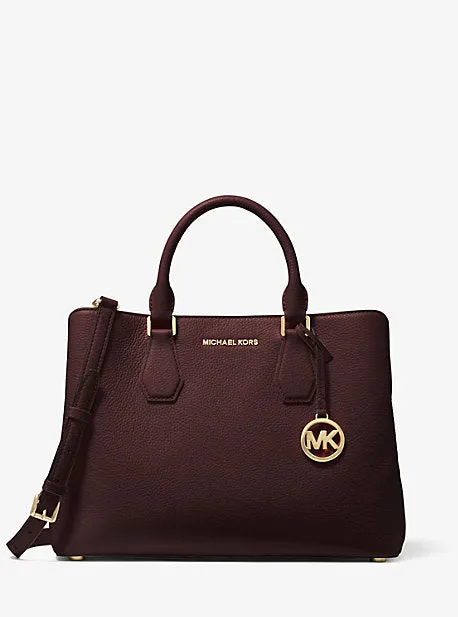 Camille Large Leather Satchel