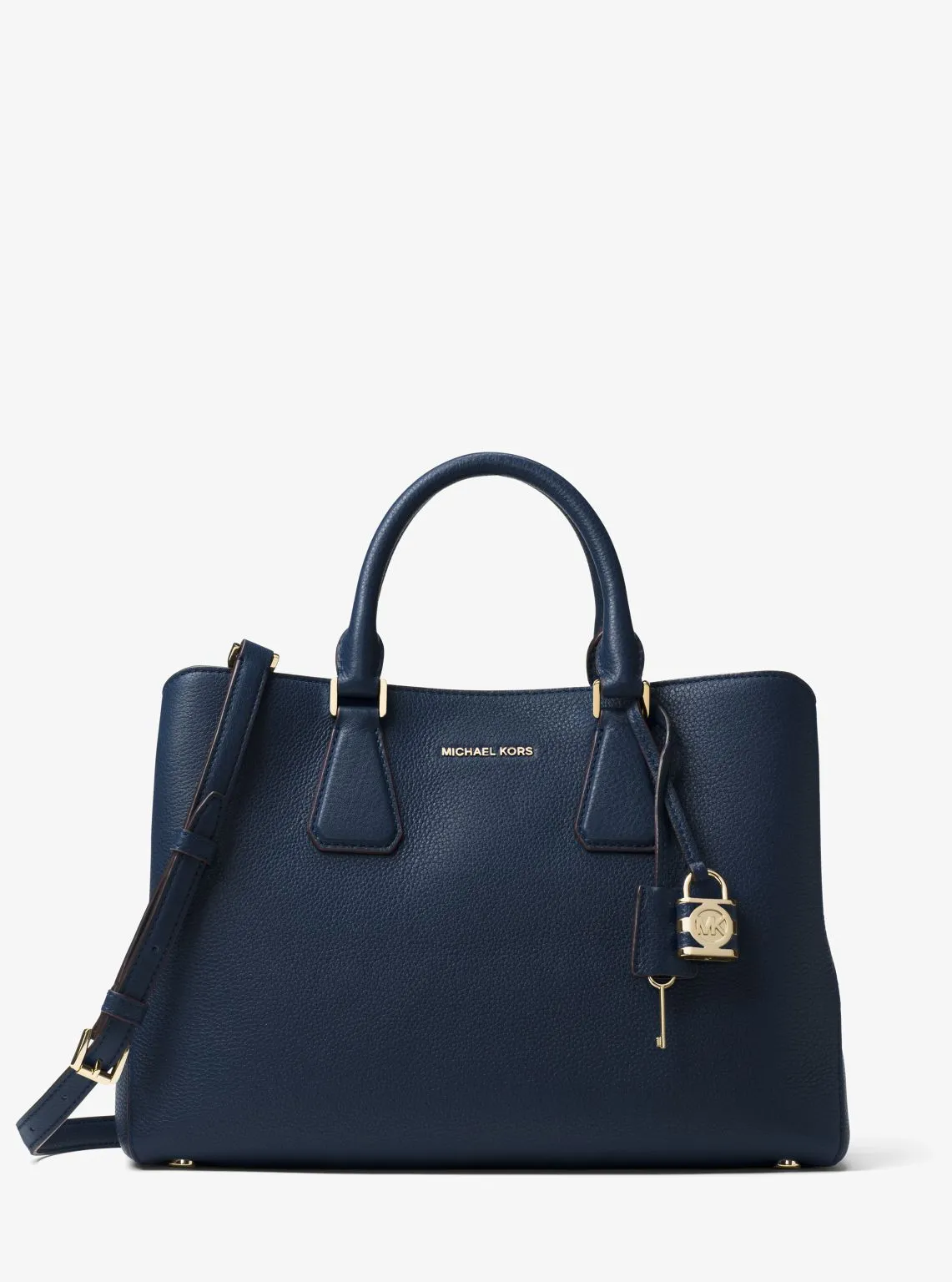 Camille Large Leather Satchel