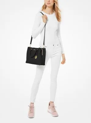 Camille Large Leather Satchel