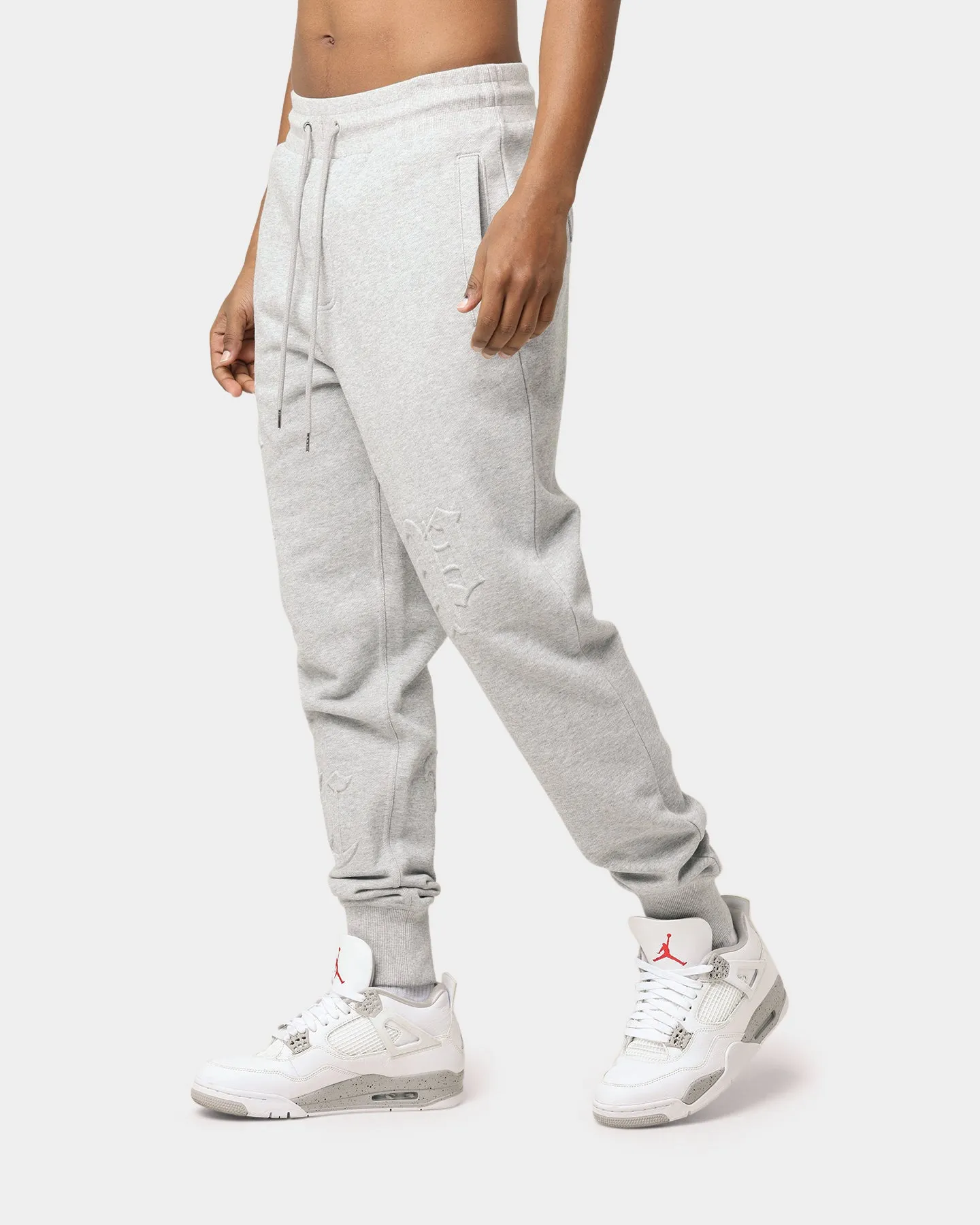 Carré CP Impression Classic Sweat Pants Grey Marle