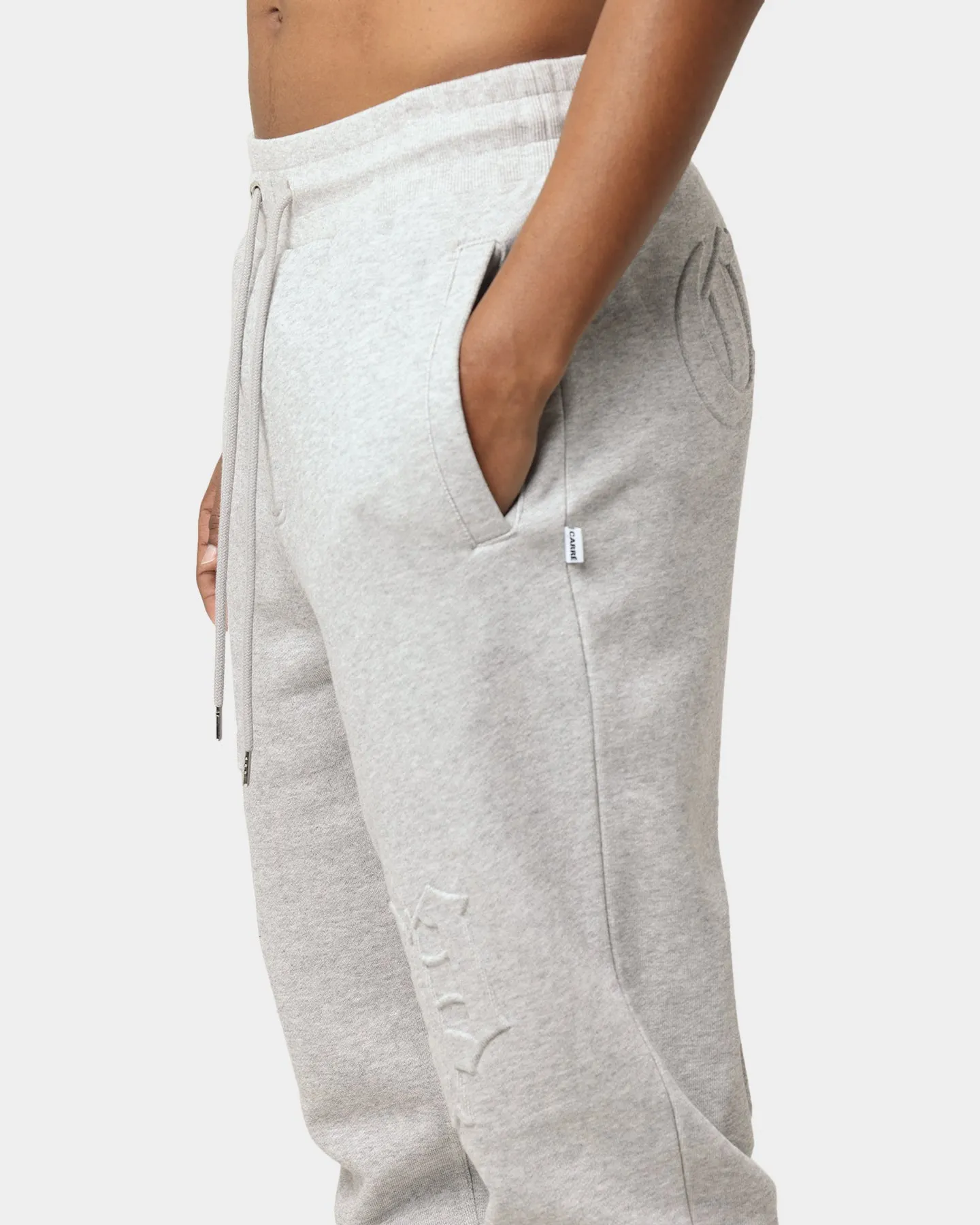 Carré CP Impression Classic Sweat Pants Grey Marle