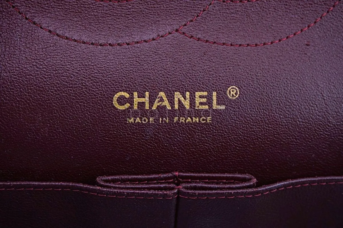 Chanel Black Caviar Classic Jumbo Double Flap Bag 24k GHW