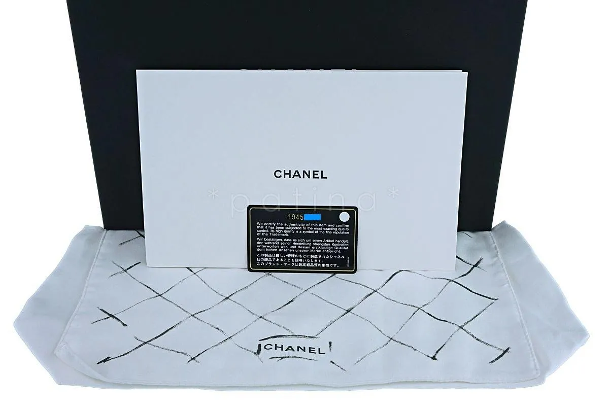 Chanel Black Caviar Classic Jumbo Double Flap Bag 24k GHW