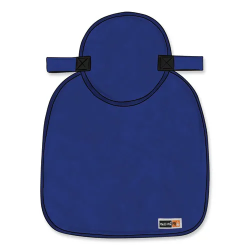 Chill-its 6717fr Fr Cooling Hard Hat Pad And Neck Shade, 12.5 X 9.75, Blue, Ships In 1-3 Business Days