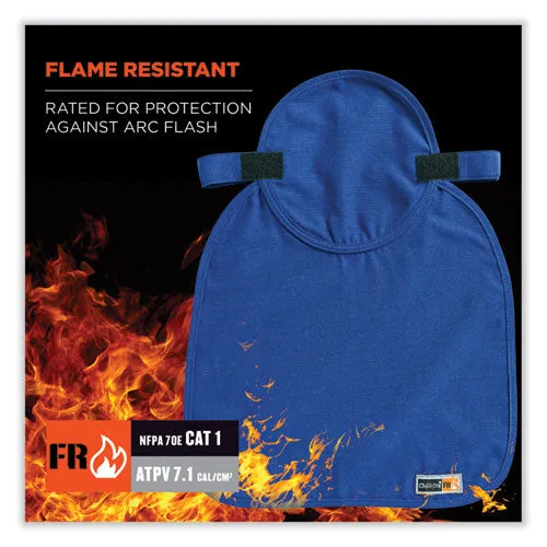 Chill-its 6717fr Fr Cooling Hard Hat Pad And Neck Shade, 12.5 X 9.75, Blue, Ships In 1-3 Business Days