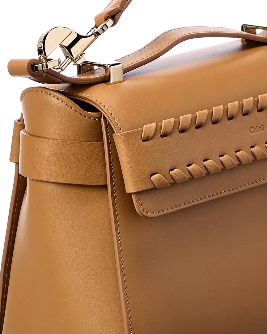 Chloé Nacha Leather Shoulder Bag
