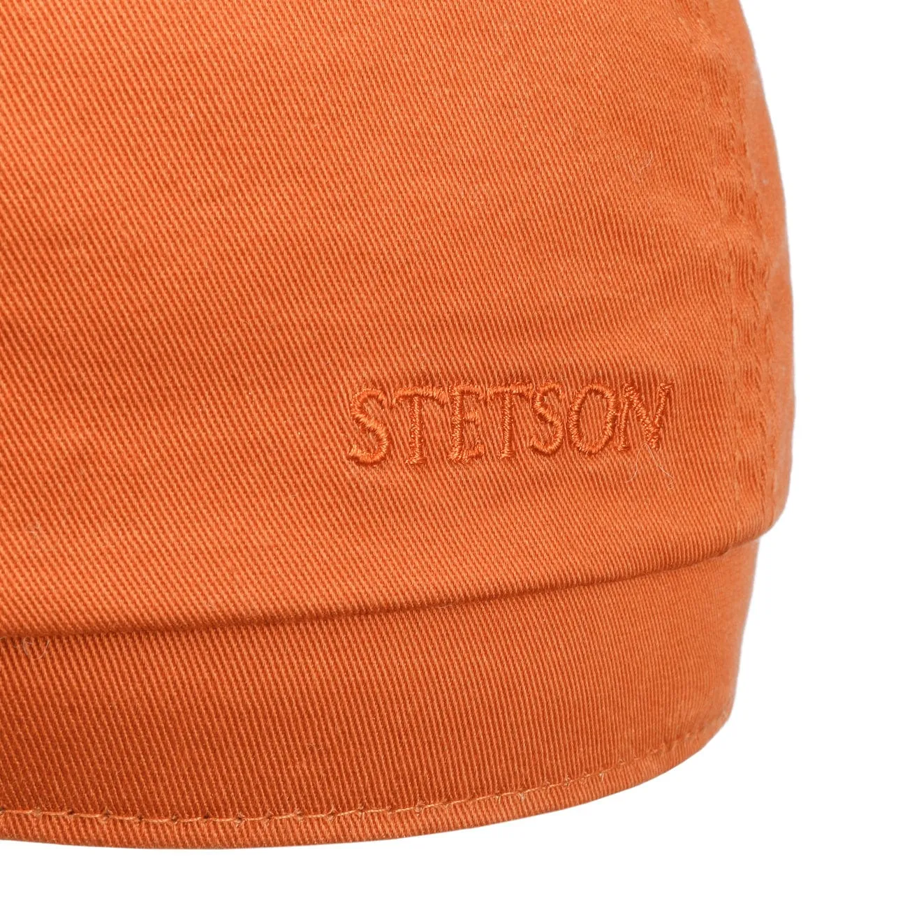 Cotton Twill Flat Cap by Stetson