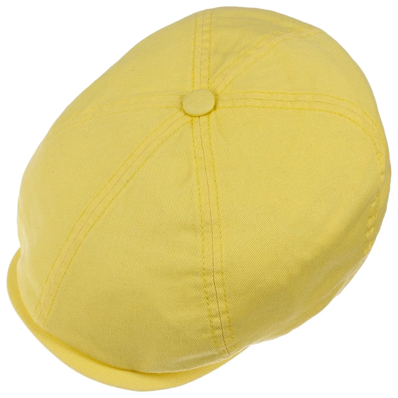 Cotton Twill Flat Cap by Stetson