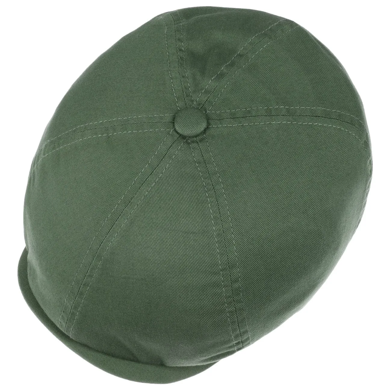 Cotton Twill Flat Cap by Stetson