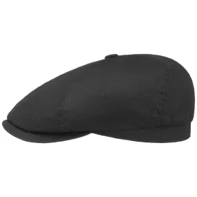 Cotton Twill Flat Cap by Stetson