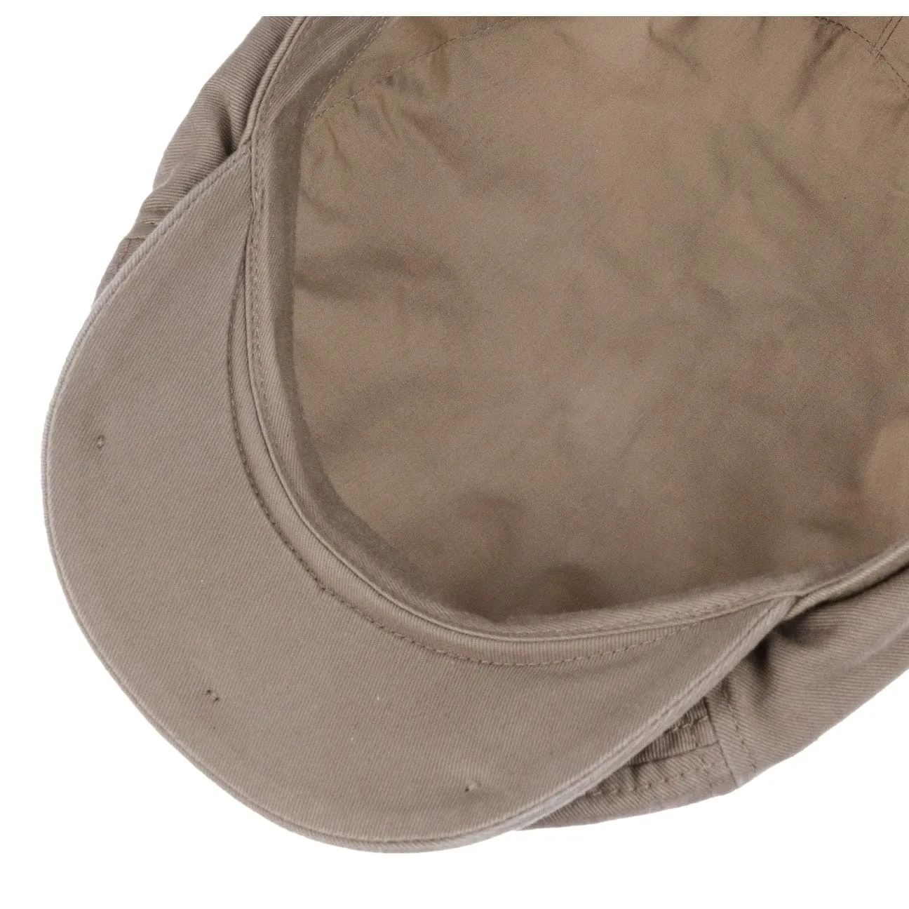 Cotton Twill Flat Cap by Stetson