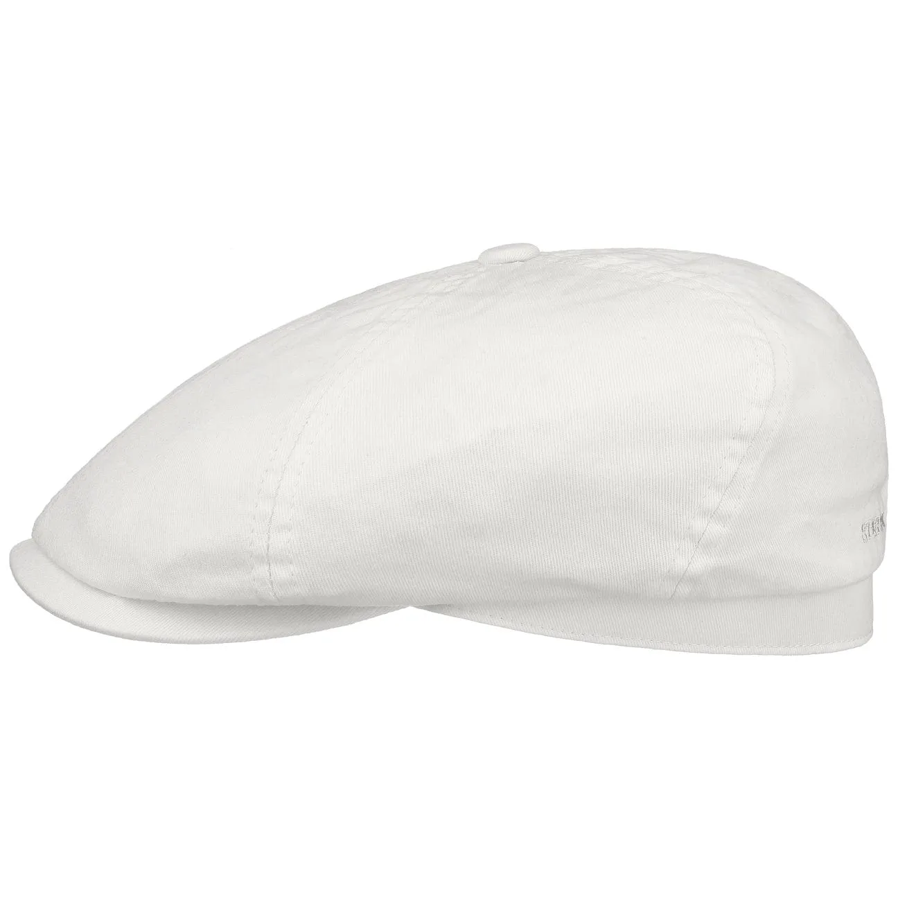 Cotton Twill Flat Cap by Stetson