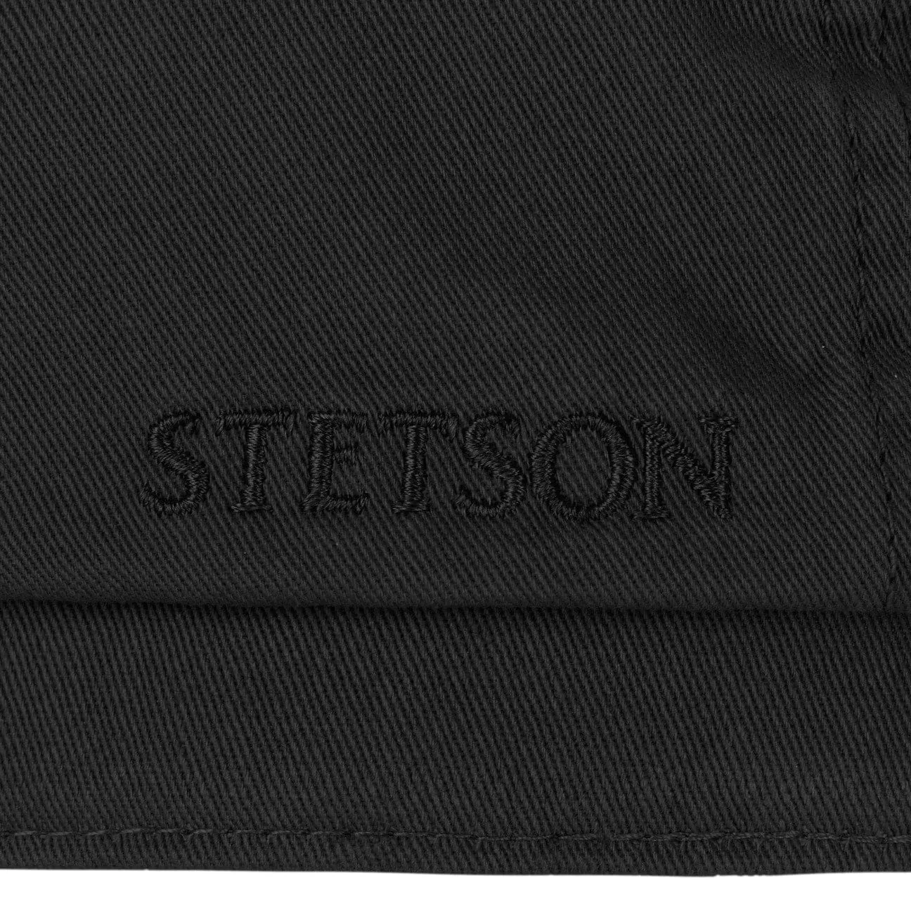 Cotton Twill Flat Cap by Stetson